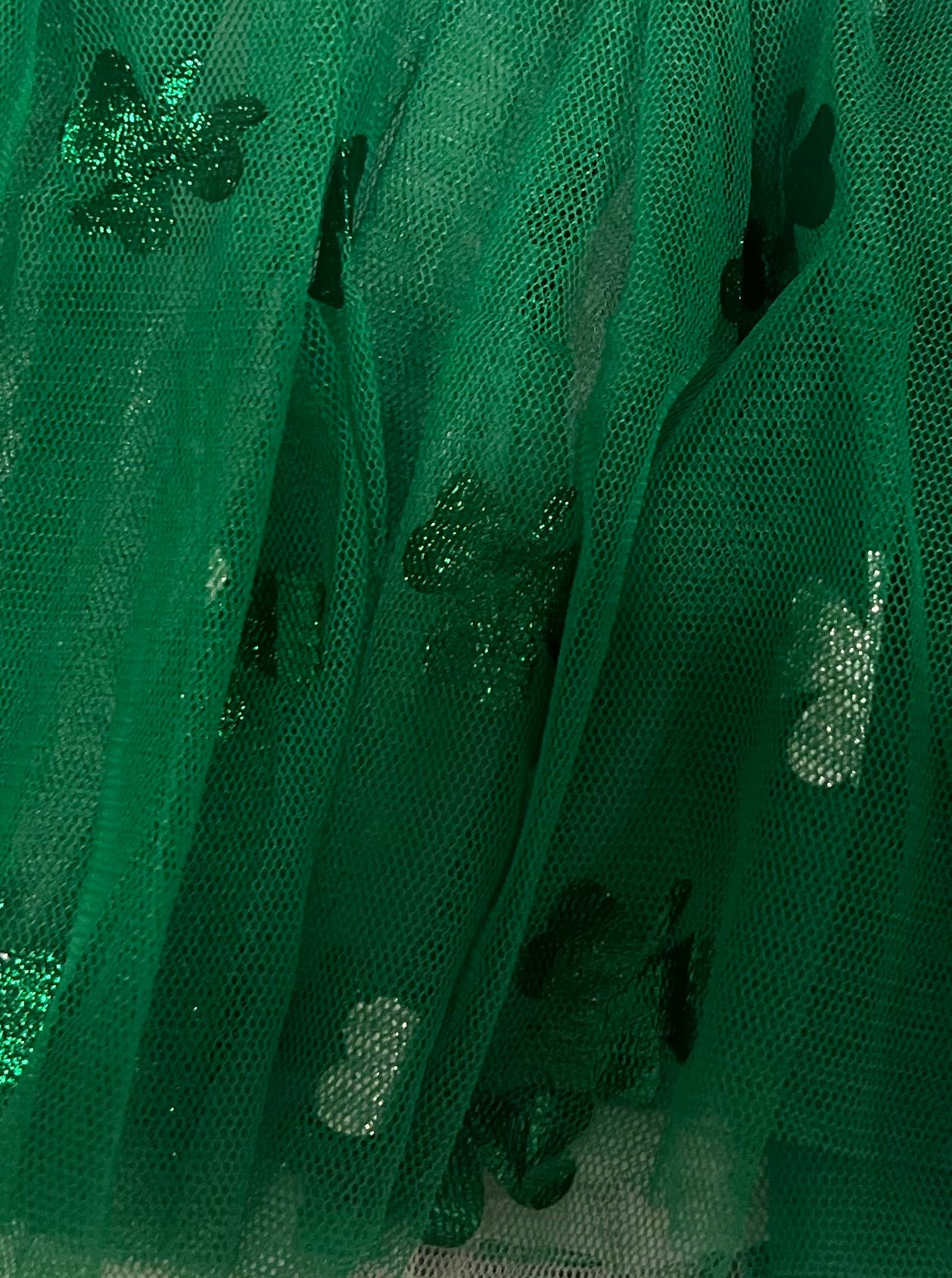 Green Shamrock Tutu