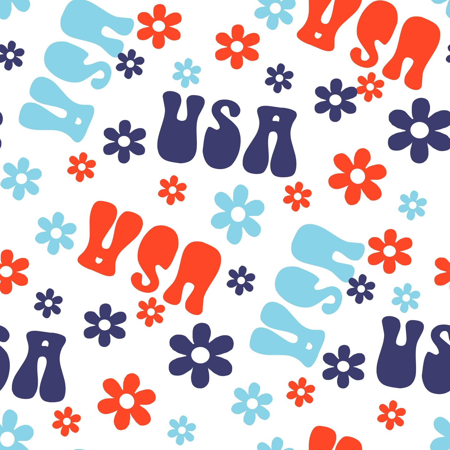 4th Of July Hairbow