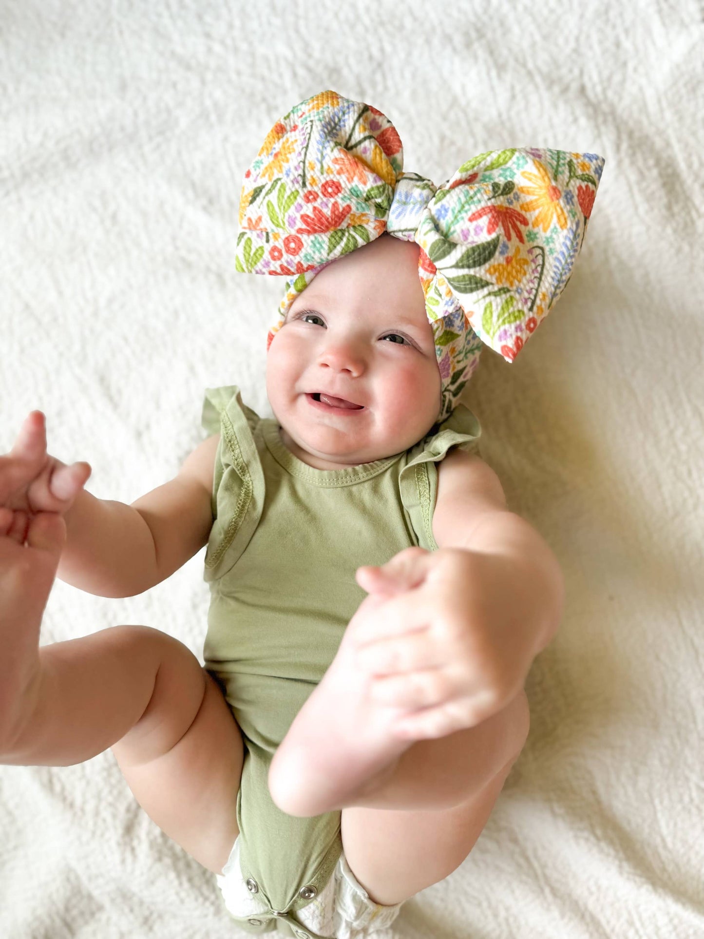Garden Party Headwrap Bow