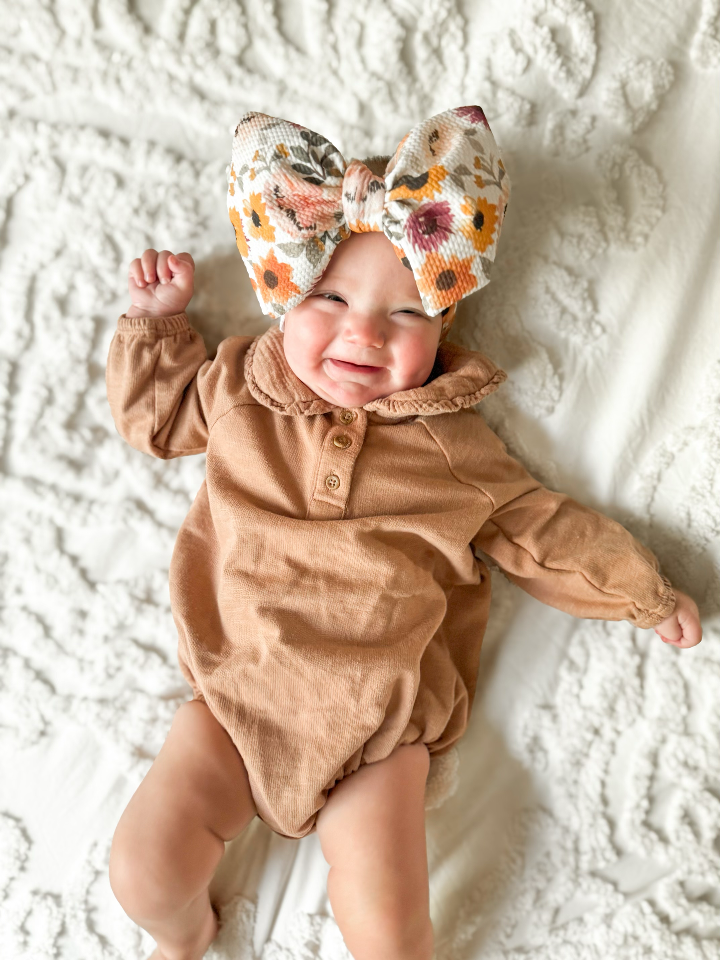 Fall Flora Headwrap Bow