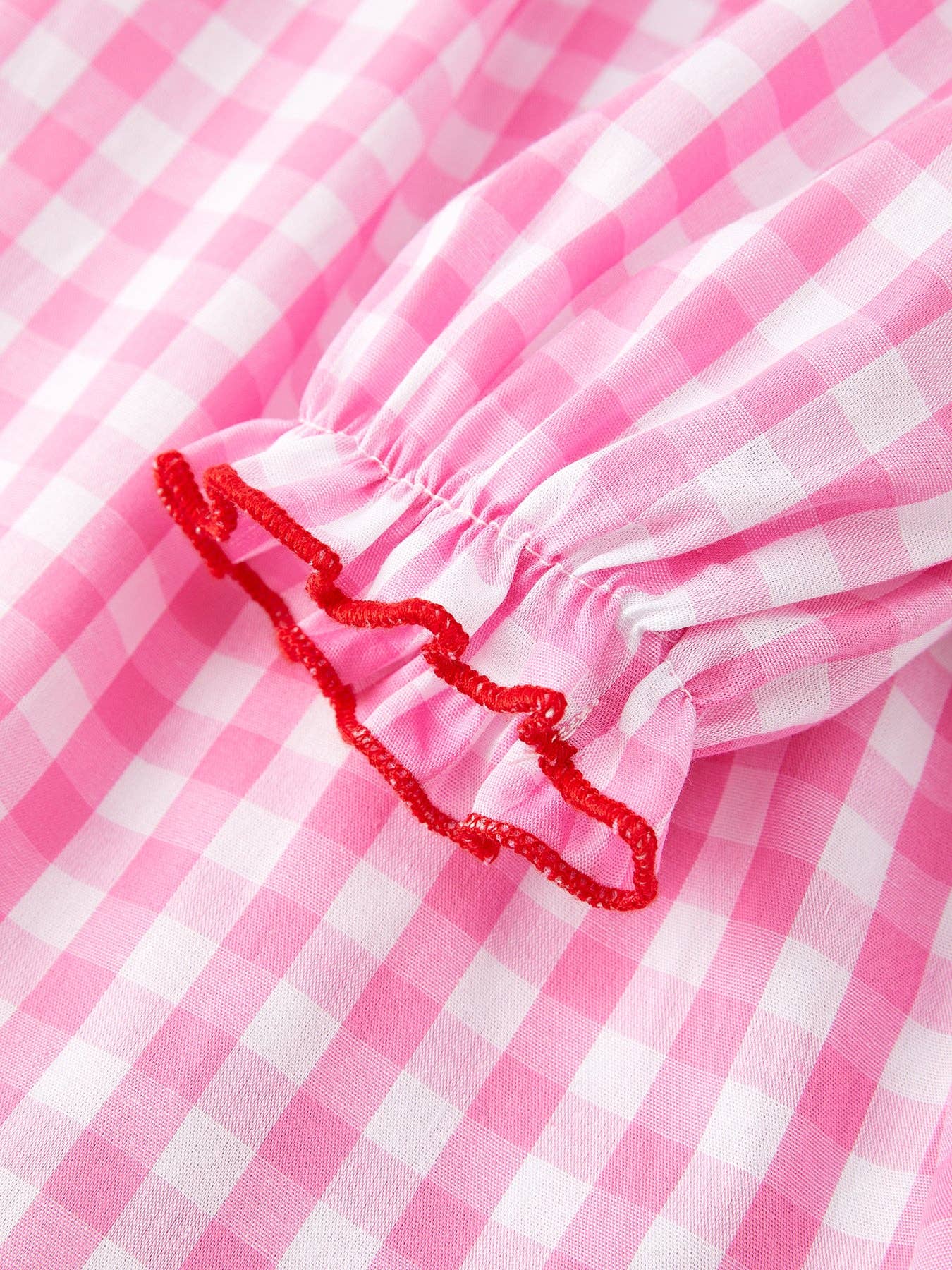 Valentine's Day Pink Smock Dress