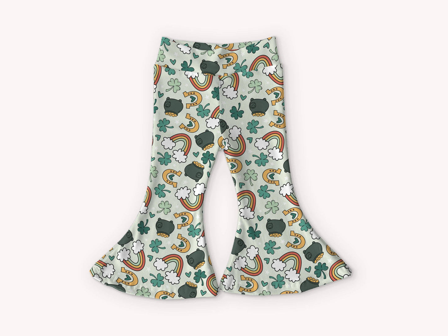Pot of Gold St. Patrick's Day Bell Bottoms