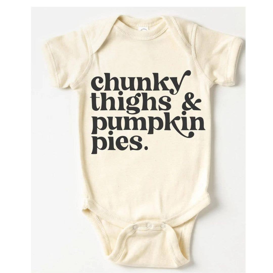 Chunky Thighs & Pumpkin Pies Onesie