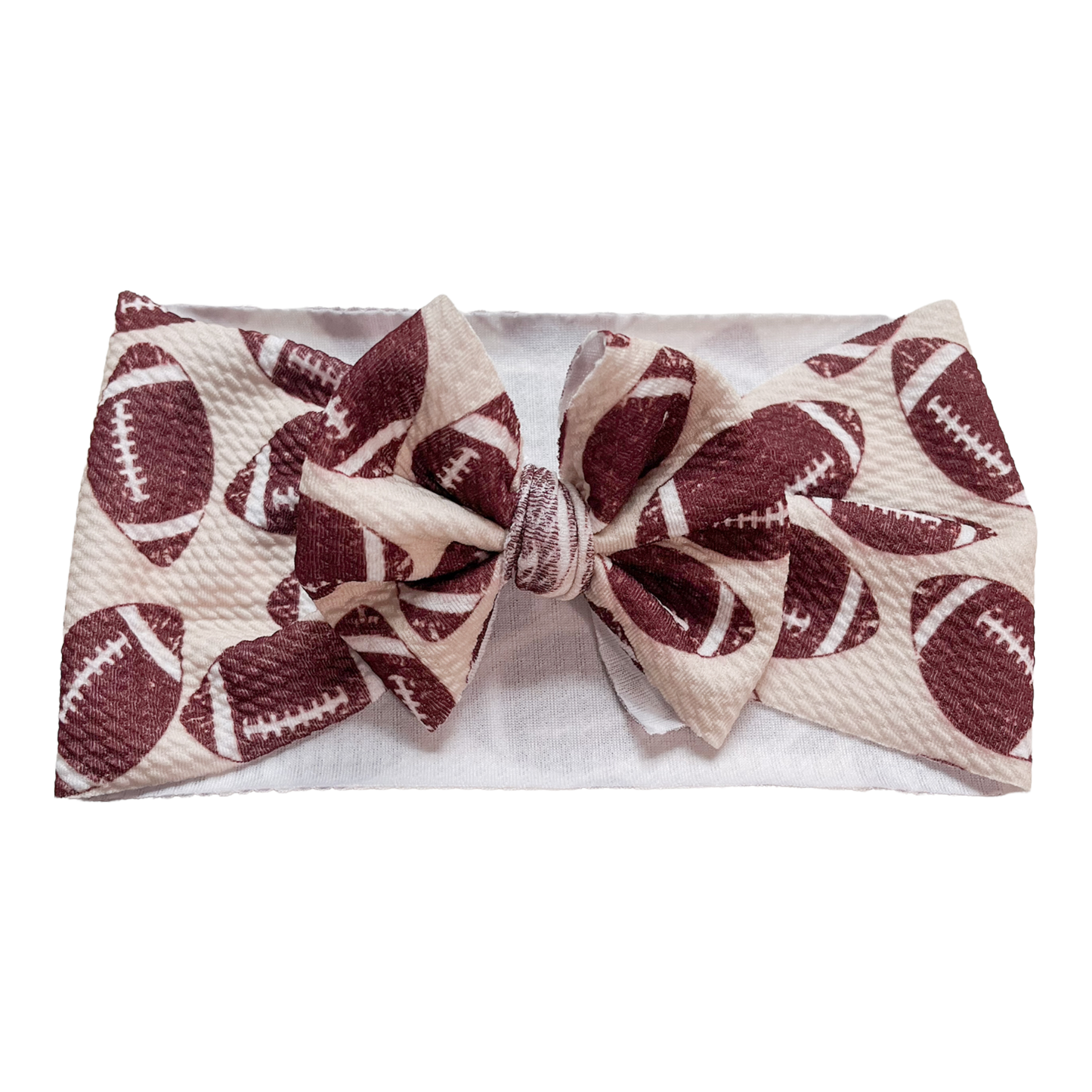 Football Headwrap Bow