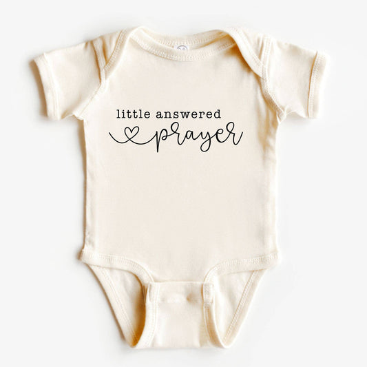 Little Answered Prayer Baby Onesie