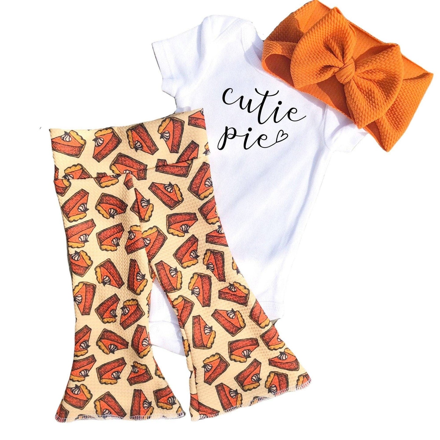 Thanksgiving Cutie Pie T-Shirt/Bell Bottom Set