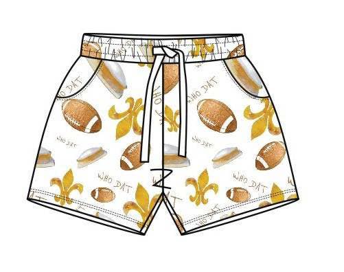 Who Dat Bamboo Shorts