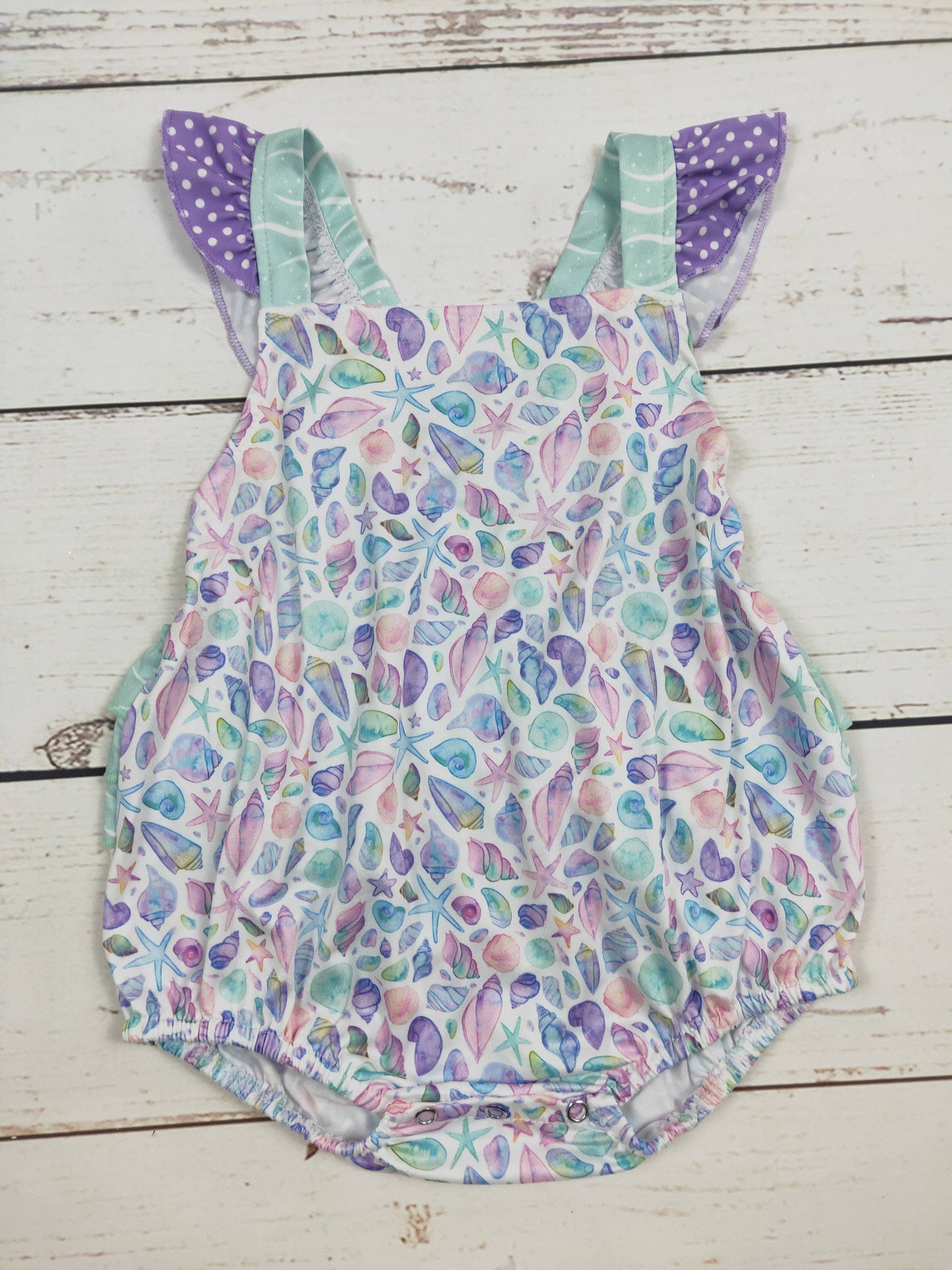 Seashell Bubble with Ruffle Bottom