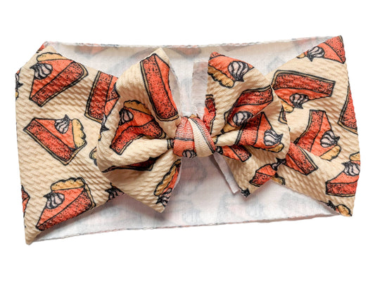 Pumpkin Pie Headwrap Bow